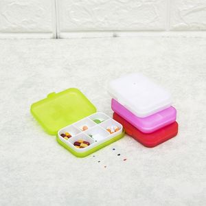 New Trending Novelty Design Plastic 6 Cases Pill Box With Custom Logo - Product Image 4