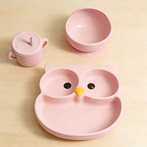 Juego de Vajilla de Silicona para Bebé, Libre de BPA, de Grado Alimenticio, con Babero, Plato con Succión y Mantel Individual, Accesorios para Bebé, Precio de Fábrica - Product Image 6