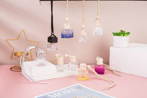 Nouvelles bouteilles de parfum de voiture vides 10 ml avec bouchon à vis en verre, flacons désodorisants - Product Image 6