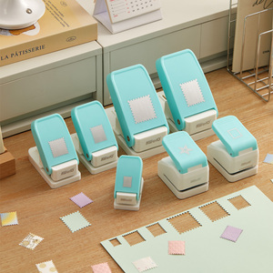 Perforatore per Carta da 25mm, Punzone Personalizzato, Strumento Artigianale, Perforatore Rettangolare per Cartoncino, Punzone Quadrato per Etichette - Product Image 1