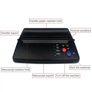 Machine de transfert de tatouage thermique durable à faible bruit, imprimante de pochoirs rapide pour studio de tatouage professionnel - Product Image 2