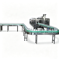 Machine de remplissage d'eau minérale 750 ml, remplisseuse monobloc, usine d'embouteillage d'eau pure, ligne de production d'eau complète