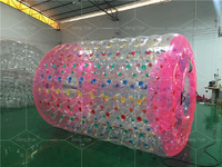 Balles à roulettes gonflables et transparentes en TPU, 1 pièce, pour Sport, marche sur l'eau, naturelle, Durable