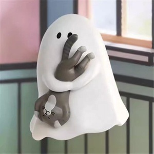Venta al por mayor: Figuras originales 52TOYS Little Ghost Look at My Cat Series, Caja Sorpresa, Regalos Lindos para Niñas, Adornos de Escritorio de Moda - Product Image 5