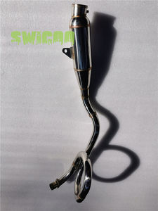 Tuyau de silencieux d'échappement durable et robuste de vente chaude pour les systèmes de carrosserie de moto de vélo de singe <span class=keywords><strong>Honda</strong></span> Z50 Z50R 50 - Product Image 2