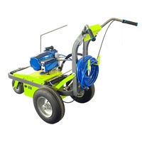 Machine de marquage routier de ligne de peinture en aérosol à froid Robot Pavement Parking 5.5Hp Striping Guke