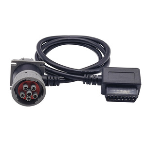 ไอเชียนเทค HD16-6-96S ขั้วต่อกันน้ำ 6 พิน ต่อกับสายอะแดปเตอร์ OBD 16 พิน ความยาว 300 มม. สายทองแดงแท้ - Product Image 3