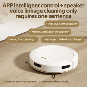 Aspiradora Robótica Inteligente con Control por Aplicación WiFi, Fuerte Succión, Recarga Automática, Mopa, Navegación con Giroscopio para el Hogar - Product Image 2