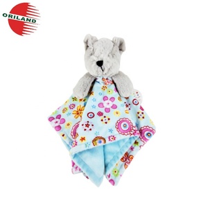 100% coton floral couverture de sécurité doux en peluche chiot chien <span class=keywords><strong>doudou</strong></span> bébé couette couvertures - Product Image 3