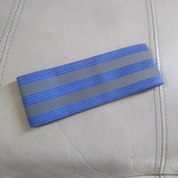 3HAO Bande de sécurité réfléchissante en polyester pour poignet et bras, idéale pour le cyclisme et la course à pied, sangle de jambe de pantalon et bande d'avertissement pour la vision nocturne