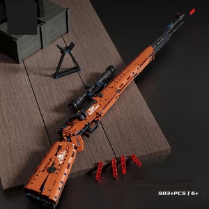 TGL T2031 Fusil de sniper militaire de la Seconde Guerre mondiale, modèle de jeu, armes urbaines, peut tirer des balles, briques MOC, jouets, cadeau, ensembles de blocs de construction - Product Image 2