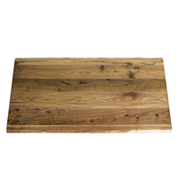 Table de bureau en bois de noyer noir massif conception de bureau vente en gros d'usine style bois personnalisé OEM