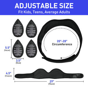 4 шт., салфетки для охлаждения лица - Product Image 2