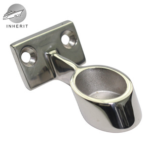 Base de Riel de Acero Inoxidable Inherit Marine de 22/25 mm para Soporte de Pasamanos de Barco - Product Image 1