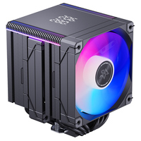 Radiateur CPU à double tour SNOWMAN haute performance avec 6 caloducs, dissipateur thermique, ventilateur PWM ARGB 120 mm, refroidisseur CPU