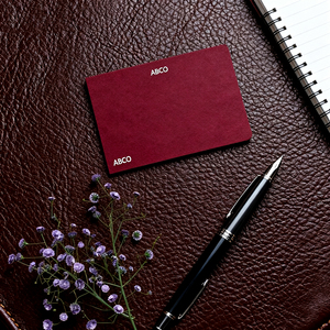 Chất Lượng Cao Sang Trọng Tùy Chỉnh Lash Móng Tay Mẫu Vẻ Đẹp Phần Thưởng Cảm Ơn-Bạn Thẻ Thiệp Mời Đám Cưới Kraft Giấy Dập Nổi - Product Image 4