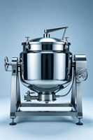 Réservoir de réacteur chimique à agitation automatique pour détergent liquide et machine à mayonnaise 2. Réservoir de mélange de résine polyuréthane 3.