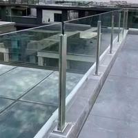 Système de garde-corps en acier inoxydable moderne pour balcon extérieur/veranda extérieure, installation en DIY, résistant à l'eau, à la rouille et aux UV