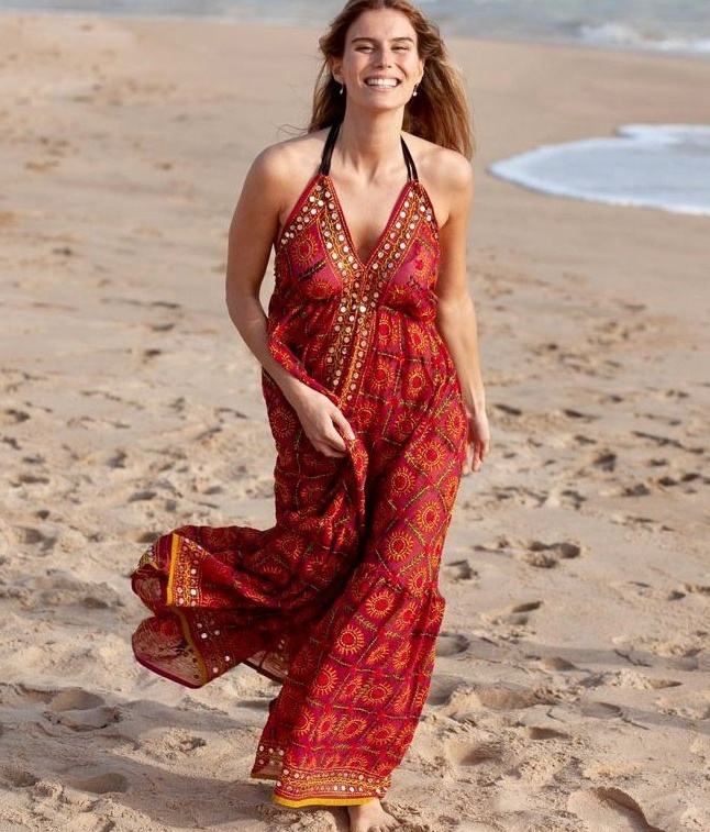 Robe magique brodée pour femmes, vêtements exclusifs, collection