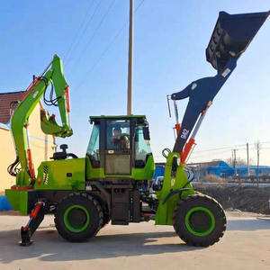 Ekskavator Roda Backhoe Mini Termurah Yang Digunakan dengan Harga - Product Image 3