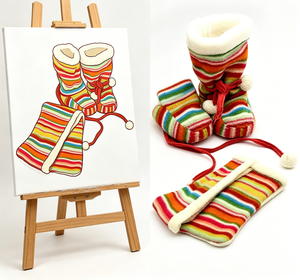 Jouet en peluche <span class=keywords><strong>de</strong></span> haute qualité pour bébé, chaussures et écharpe en peluche pour bébé, jouets en peluche d'ours doux pour bébé - Product Image 1