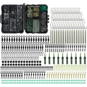 420 Euro Carp Rig Set Anti Sinker flottante per canna da <span class=keywords><strong>mare</strong></span> pesca selvaggia carpa professionale Kit pescatore professionale con custodia - Product Image 1