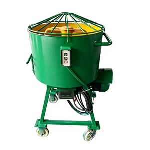 Mezcladora de Mortero Seco de 80L, Tipo Familiar, Pequeña, con Ruedas, Mezcladora de Concreto Móvil - Product Image 1