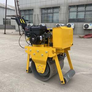 Rodillo vibratorio de un solo tambor, máquina compactadora hidráulica, construcción, agricultura, diésel, nuevo rodillo de carretera - Product Image 3