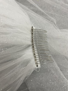 All'ingrosso <span class=keywords><strong>abito</strong></span> <span class=keywords><strong>da</strong></span> <span class=keywords><strong>sposa</strong></span> in Tulle color avorio scintillante veli <span class=keywords><strong>da</strong></span> <span class=keywords><strong>sposa</strong></span> lungo <span class=keywords><strong>velo</strong></span> <span class=keywords><strong>da</strong></span> <span class=keywords><strong>sposa</strong></span> 2025 - Product Image 3