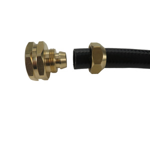 Drip Irrigation Pipe Connector 1/2 Inch Brass Forging Bulk Hose Adapter Garden Water Connectors - Product Image 1