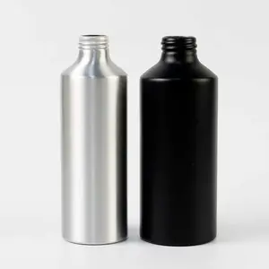 紫色铝瓶250毫升独立瓶乳液金属瓶带电铝盖纯铝包装