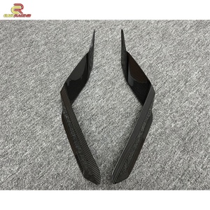 คาร์บอนไฟเบอร์แบบแห้งเงาสไตล์ PT สำหรับกันชนหลังของรถแลมโบ ฮูราแคน อีโว ชุดแต่งคาร์บอน อะไหล่รถยนต์ - Product Image 6