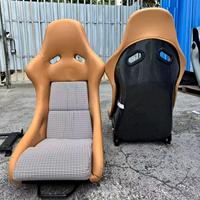 Panneau arrière en fibre de carbone pour siège baquet Recaro Pole Sport, production sur mesure pour voitures muscle classiques et voitures compactes modernes