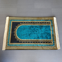 Tapis de prière islamique en mousse à mémoire de forme 80x120CM, tapis de prière musulmane de haute qualité pour mosquée