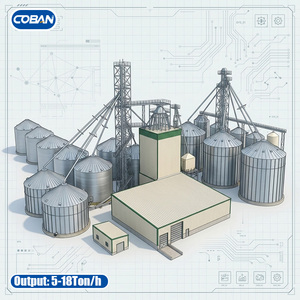 Système de fabrication d'aliments pour animaux clé en main, équipement d'usine de granulés d'aliments pour animaux laitiers - Product Image 1
