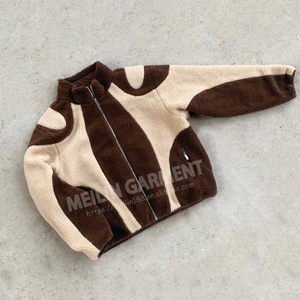 Clothing Manufacturer Custom logo Winter Fleece <b>Jacket</b> Premium <b>Zip</b> <b>up</b> Oversized Sherpa Fleece <b>Jacket</b> Mens - Product Image 2
