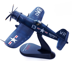 Avión de combate pirata americano 312nd escuadrón de tablero de ajedrez modelo de avión adorno de simulación 1: 72 - Product Image 4