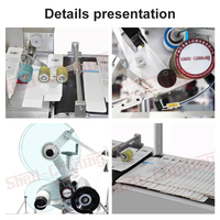 Machine d'étiquetage de surface plane à haute efficacité, largeur 60-350 mm, pour boîtes, cartons en papier, solution d'étiquetage automatisée
