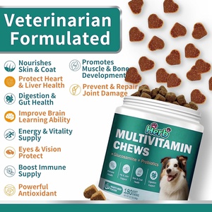 Compléments vitaminiques pour chiens, comprimés à mâcher souples, vitamine D3, zinc, vitamine E, calcium, absorption rapide, soutien des hanches et des articulations, santé de l'intestin et de la peau, pour tous. - Product Image 6