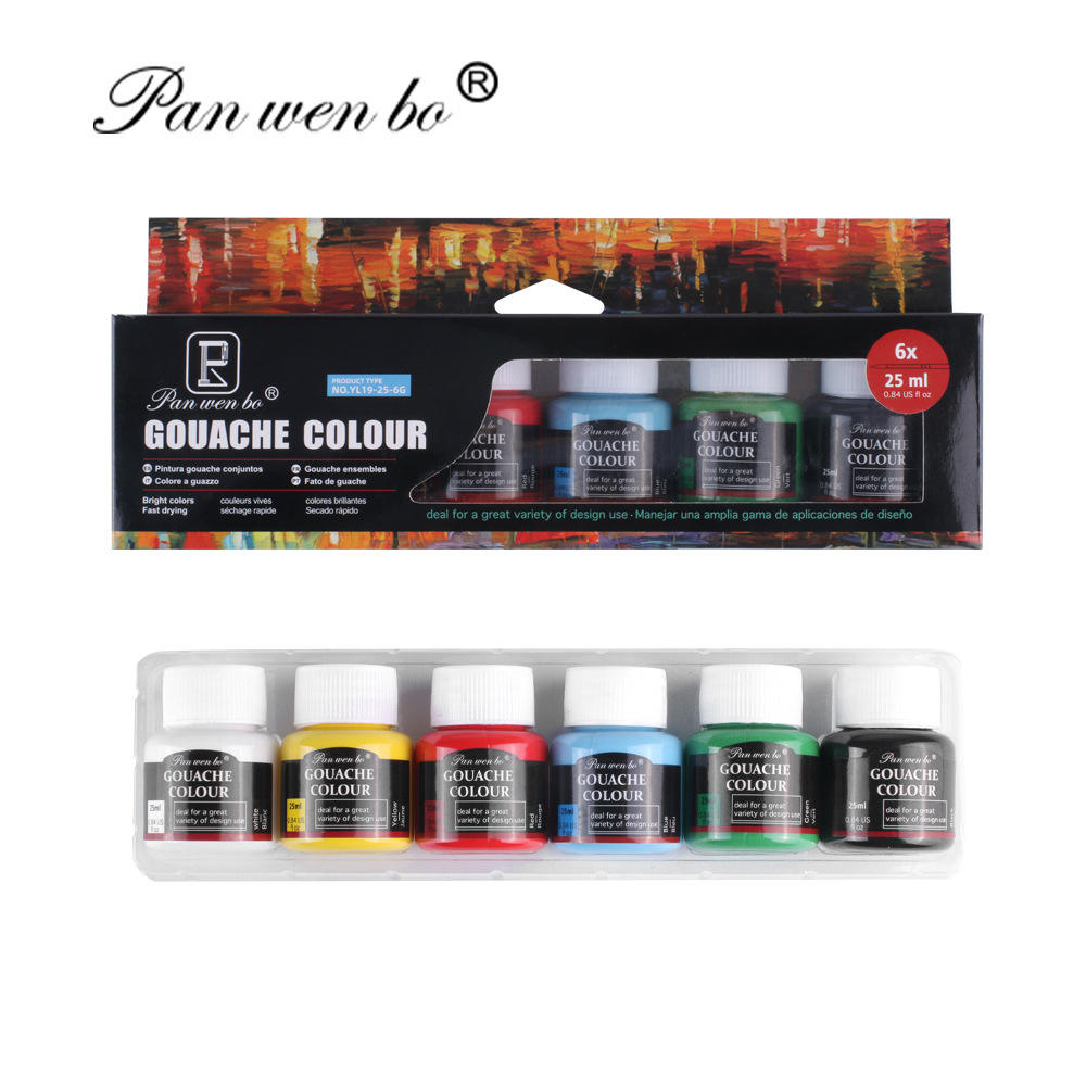 Gouache couleur Yl19-25-6g-6