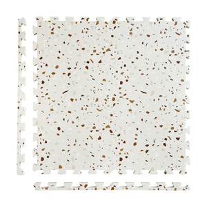 Alfombra de juego de rompecabezas de espuma ABST, alfombrilla de juego de espuma suave EVA entrelazada con bordes, alfombrilla de juego de espuma de 6 azulejos para niños pequeños y niños - Product Image 3
