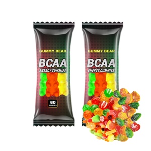 Chumita Vegan leucine isoleucine và valine 2:1:1 BCAA Gummies/gummy vitamin C để tăng khối lượng cơ bắp - Product Image 6
