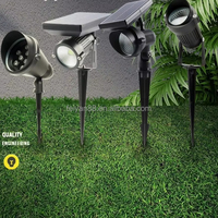Lampes Paysagères LED RGB 5W en Aluminium Étanche IP65 à Changement de Couleur Projecteurs Extérieurs pour Jardin Mur Arbre & Maison