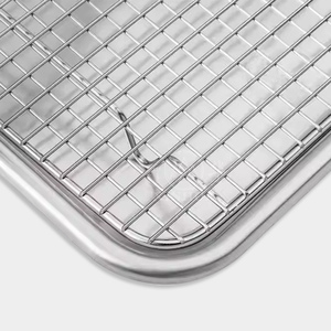 Bakery Metal Professional Airflow <strong>Cooling</strong> Baking Tray <strong>Rack</strong> for Bread Pizza Cookie - Product Image 4