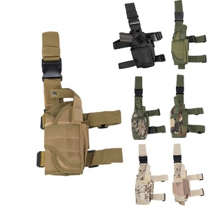 Holster tactique durable pour jambe, de haute qualité, avec mécanisme de dégagement rapide, réglable gauche/droite - Product Image 2