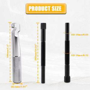 Extracteur d'embrayage primaire en aluminium, outil de retrait de changement de <span class=keywords><strong>courroie</strong></span> adapté à <span class=keywords><strong>Polaris</strong></span> <span class=keywords><strong>Rzr</strong></span> Xp <span class=keywords><strong>1000</strong></span> 900 800 - Product Image 2