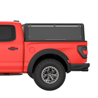 Vente en gros d'accessoires pour camionnette de taille moyenne d'auvent de camion fabriqué en aluminium Capuchon de camion entièrement fermé