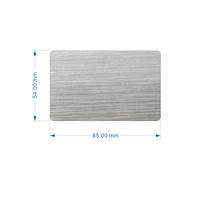 WD High-End Personalisierbares NFC-Metall-Logo mit QR-Code, NFC-Metall-Edelstahl-Tag, Haustier-Verlust-Hundemarke