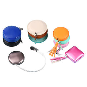 Ruban à mesurer en cuir personnalisé d'usine professionnelle et différentes formes de mini ruban à mesurer en cuir pour le corps de bonne qualité <span class=keywords><strong>bon</strong></span> marché - Product Image 5