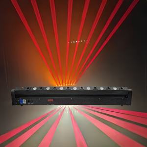 Profesyonel 8-eye tam renkli lazer + 8 LED gözler tam renkli matris ışık LED işın lazer hareketli kafa sahne işık - Product Image 2